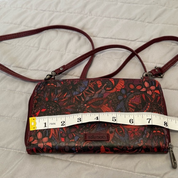Sakroots crossbody wallet and phone carrier. - Picture 9 of 12